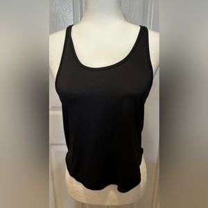 Abercombie & Finch Top Black Mesh Tank Size XS